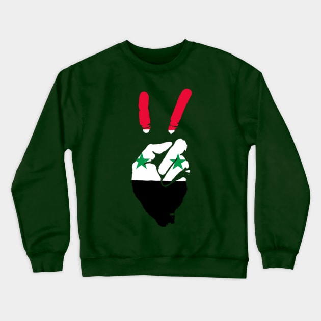 Peace in Syria Crewneck Sweatshirt by SenecaReads